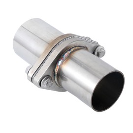 Jxsaboorle 2.5" OD Exhaust Flange Repair Pipe Kit.Stainless Steel Exhaust Welding Flange Quick Repair 2.5" OD Exhaust Flange With Gasket,Flange Bolt and Nut (OD 2.5'')