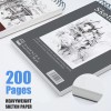 Cc Cuaderno De Dibujo Y Bocetos A4 + Cuaderno De