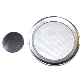 Esoterik-Versand Smoking Sieve with Metal Plates, Diameter 9.5 cm