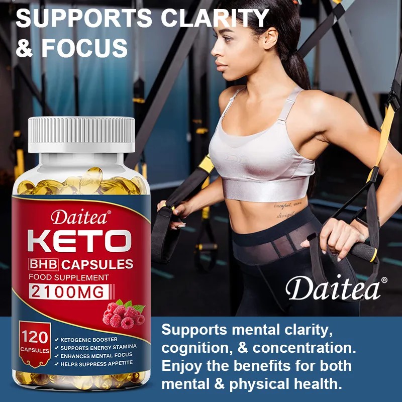 Cpsulas Daitea Ketone Bhb. 120 Cpsulas Sin Sabor