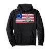 Betsy Ross Gadsden Snake flag Pullover Hoodie