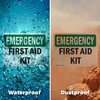 First Aid Kit OSHA Emergency Aluminum Sign 14 Inch x