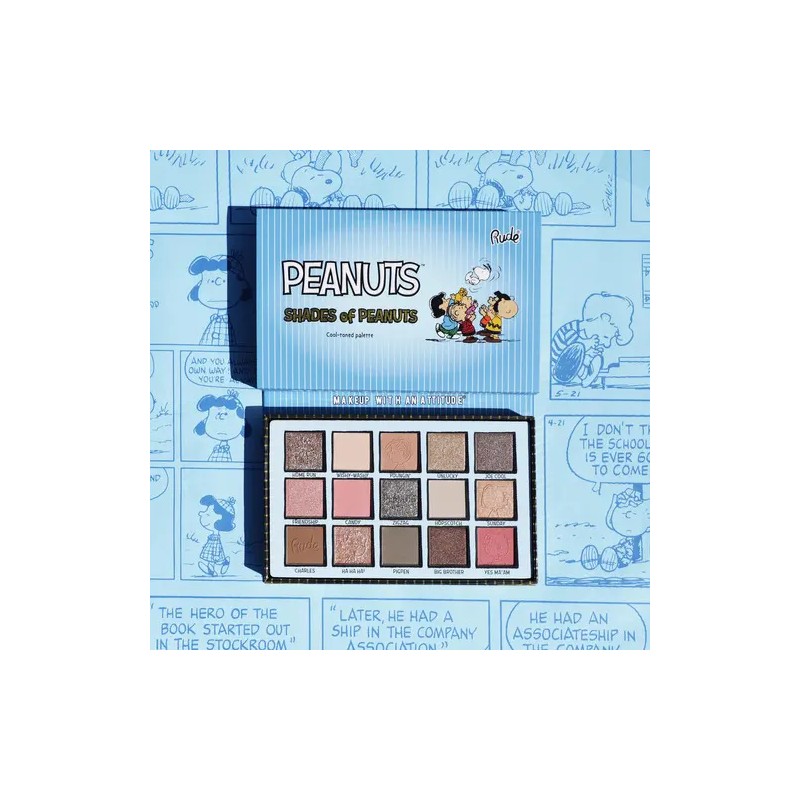 Kit 15 Sombra Shades Of Peanuts Cool Toned Tonos Frios