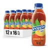 Snapple Peach Tea, 16 fl oz recycled plastic bottle, Pack