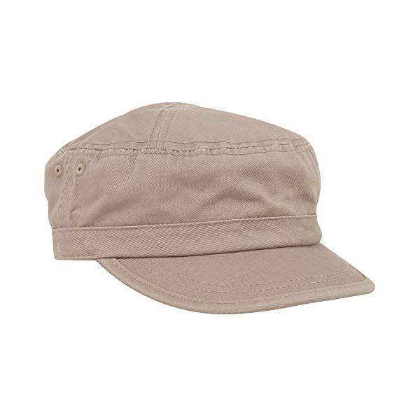 Enzyme Regular Solid Army Caps-Khaki W35S45D (One Size)