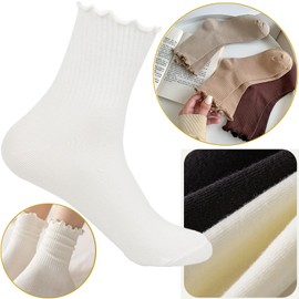 IBEILLI Women Novelty Ankle Socks Breathable Cotton Funny Cool Sneakers Low Cut Socks for Women Girls (6 Pairs Floral)