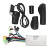 Half Twist Throttle Grip with Display Meter 3 Modes Sine