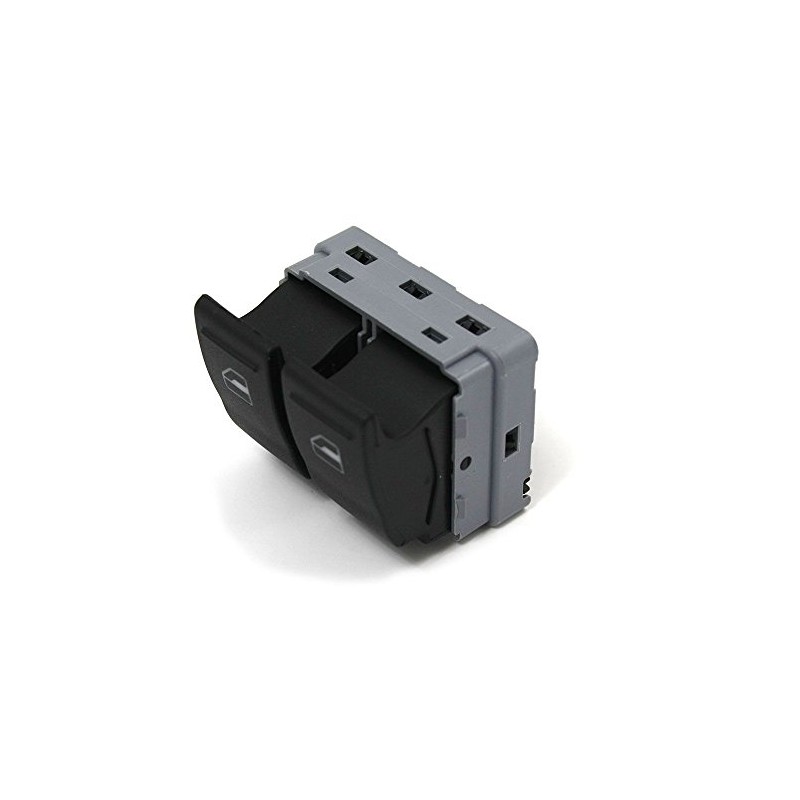 Volkswagen 7E0959855B 9B9 Window Regulator Switch Driver's Side Double Satin