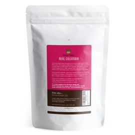 Colombian Coffee Beans 227g - Medium Roast - For All Coffee Machines - Brown Bear Real Colombia Coffee - Strength 3 - Donation to Free The Bears - Columbia Coffee