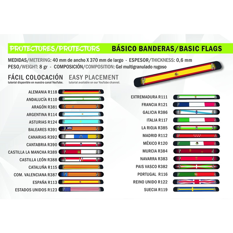 Pro Elite Basic Padel Racket Protection - Choose from 11