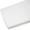R&Z Cot Bed/Toddler Bed Fitted Sheets, 60x120cm Pack Of 2 (White)