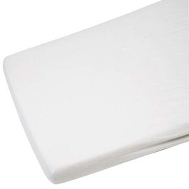 R&Z Cot Bed/Toddler Bed Fitted Sheets, 60x120cm Pack Of 2 (White)