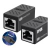 Cople RJ45 Cat5/6/7/8 Zcgoingtech Adaptador Ethernet Alta Velocidad 10Gbps