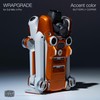 WRAPGRADE Skin Stickers Compatible with DJI Mini 4 Pro |