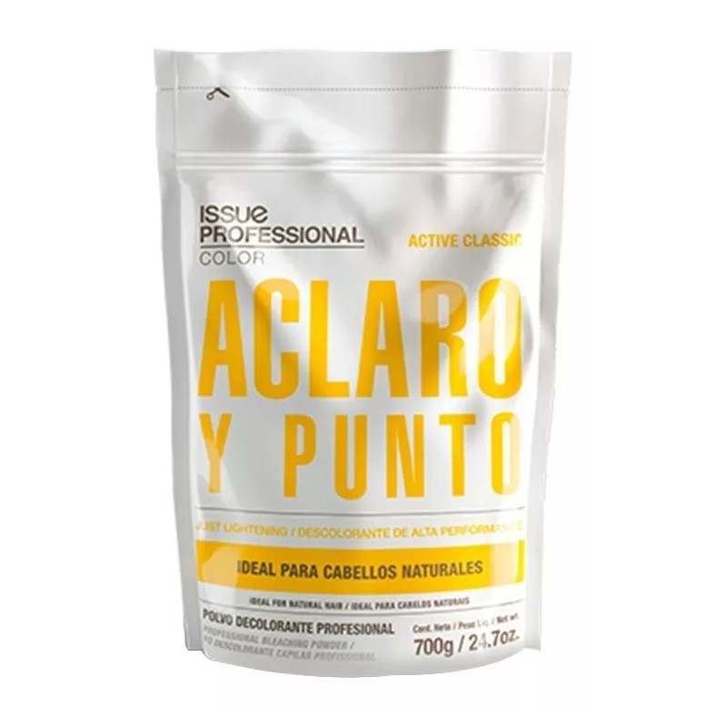 Issue Polvo Decolorante Aclaro Y Punto Pelo Natural X 700gr