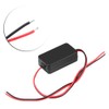 Qiilu 12V DC Car Rearview Camera Power Relay Capacitor Filter