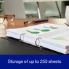 Oxford, A4 Ring Binder, Leaves, Pack of 3 Folders