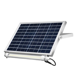 phonar Solar Lights Outdoor, LED Lighting Solar LED Bulbs with 10W Solar Panel 6.4V/4Ah Lithium Battery IR Remote Controller 5M Cable, IP65 Waterproof Auto Dusk to Dawn Lighting for Outdoor Indoor