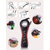 XHNFCU Set of 3 Multi Opener Lid Opener, 5 in