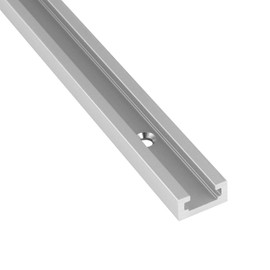 Skelang T-Track Rail 300mm Aluminum T-Slot Two Piece T Mitre Rail with Pre-Drilled Mounting Holes for Stencils and Fixings for Woodworking DIY Table