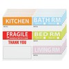 PATIKIL Home Moving Labels, 240 Pack in 40 Sheet 5