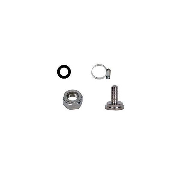 Kegconnection Stainless Steel Beer Line Connection Kit for 3/16” ID Hoses