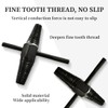 COYUN 2 x Double Head Screw Extractor with Stick, Pipe