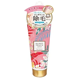 SLINKY TOUCH Hair Removal Cream, Citrus White Lily Scent, Large Capacity, 7.1 oz (200 g), Shin Hair, Finger Hair, Unwanted Hair Removal