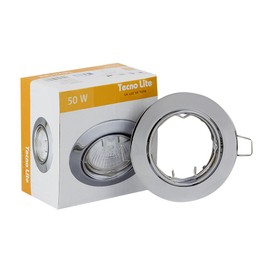 Tecnolite Lámpara de interior para Empotrar en Techo, color Cromo GX5.3 YD-330/CR
