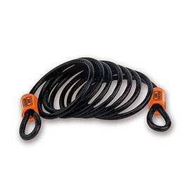 BURG-WÄCHTER safety cable, with 2 eyelets, length: 2.5 m, for securing bicycles, garden tools and furniture, 750 250