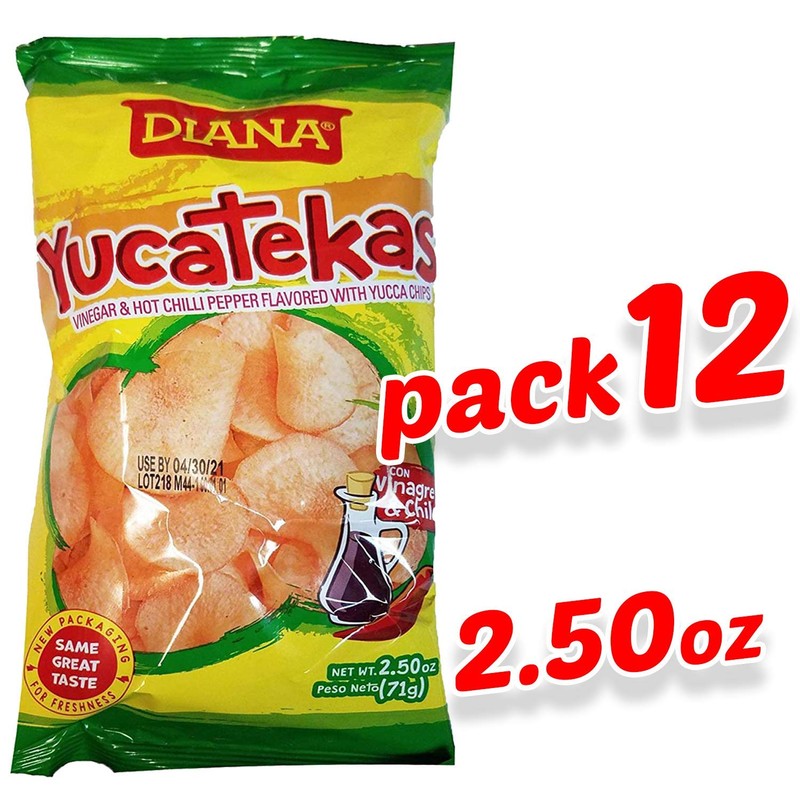 Diana Yucatekas ( VINEGAR & HOT CHILLI PEPPER FLAVORED WITH