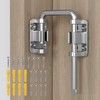 SecureLatch Sliding Door Loop Lock, 2.36 Inch Stainless Steel Patio