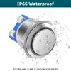 HOTUT 4 Pieces 16 mm Momentary Push Button Switch, Waterproof