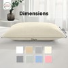 Rohi Microfibre Cream Pillowcases 4 Pack – Ultra Soft &