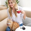 Coasters Set of 5, Fun Woven Creative Cat Coasters, Cute