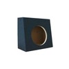 1x Single Sealed Angle 10 Inches Truck Subwoofer Box Enclosure