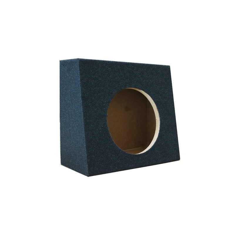 1x Single Sealed Angle 10 Inches Truck Subwoofer Box Enclosure