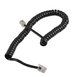 Audiophan Handset Curl Cord (Cross Wire) RJ9 4 Poles 4 Lead
