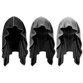 U-pick Cooling Towels Hoodie Towel for Hot Weather, Breathable Neck & Face UPF 50+ Sun Protection, Sweat Towel for Travel, Beach, Camping, Cycling, Golf, Outdoor & More, 3 Packs