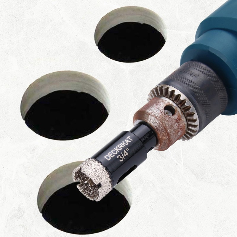 3/4 Inch Diamond Hole-Saw Bits with Pilot Drill Bit -