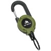 Rise Japan Reel Key Chain with Carabiner, Stretchable, Maximum Length