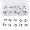 PENGLIN 50PCS Micro USB Female Connector Micro USB Female Socket