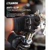 LANON 12 Pairs PU Professional Work Gloves, Multi-Purpose Work Gloves