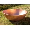 Nutshell Stores Hand Hammered Copper Basin - 18 Inch