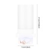 Disposable Paper/Plastic Cup Dispenser Holder Adjustable 40-50Pcs Cups Container with
