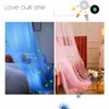 Eimilaly Stars Bed Canopy Glow in The Dark, Bed Canopy
