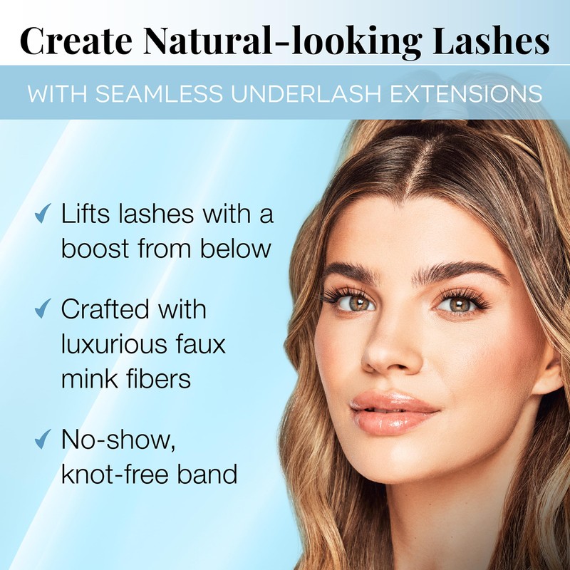 Ardell Seamless Underlash Extensions - Fauxmink L Curl, Up To