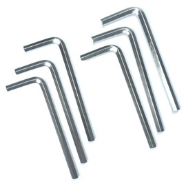 ZDingTech 6pcs 7/32 Allen Wrench sets,7/32" Hex Key Wrench set,allen key Door Key L Shaped hex wrench set with Long Arm.