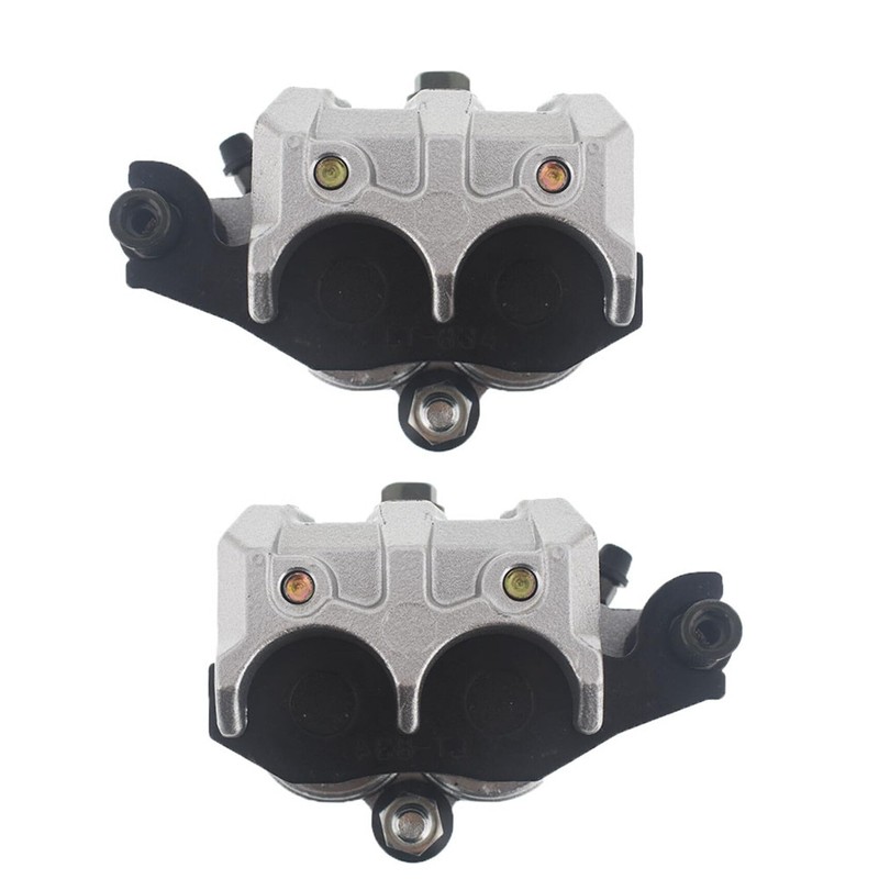 labwork Front Right Left Brake Calipers With Pads Replacement for