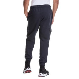Champion, Powerblend, Ankle-Length Joggers, Sweatpants for Men with Pockets (Reg Tall), Black C Patch Logo, 4X-Large Big